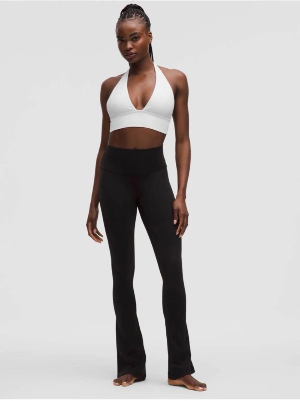 Lululemon Align Halter Bra *Light Support, C/D Cup White
